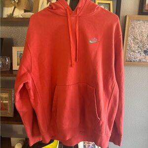 Nike Red Sweatshirt Bold and Eye-Catching